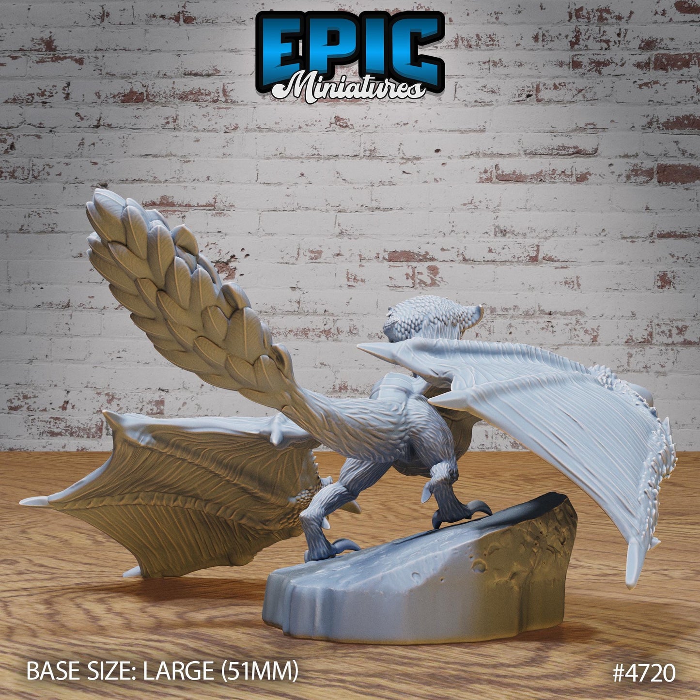 Owl Wyvern (3 Variants Available) - Epic Miniatures