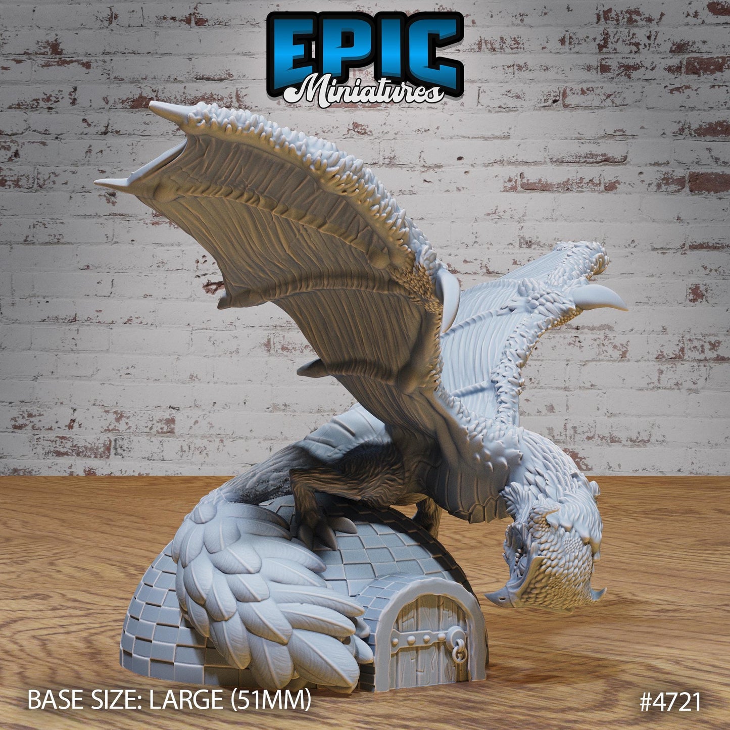 Owl Wyvern (3 Variants Available) - Epic Miniatures