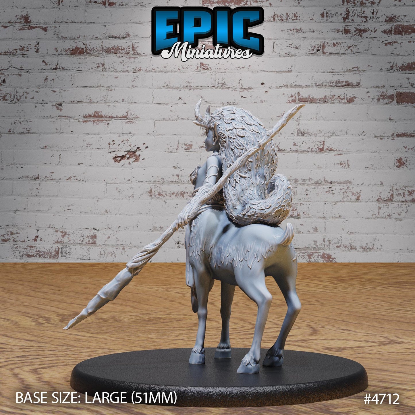 Faun Druid (3 Variants Available) - Epic Miniatures