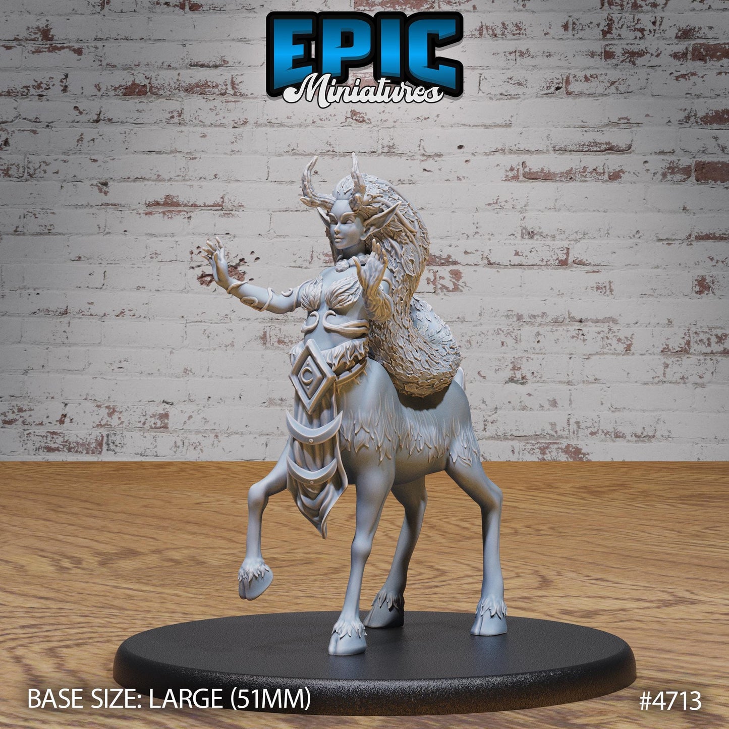 Faun Druid (3 Variants Available) - Epic Miniatures