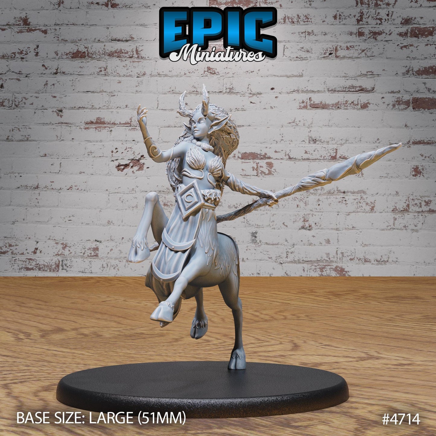 Faun Druid (3 Variants Available) - Epic Miniatures