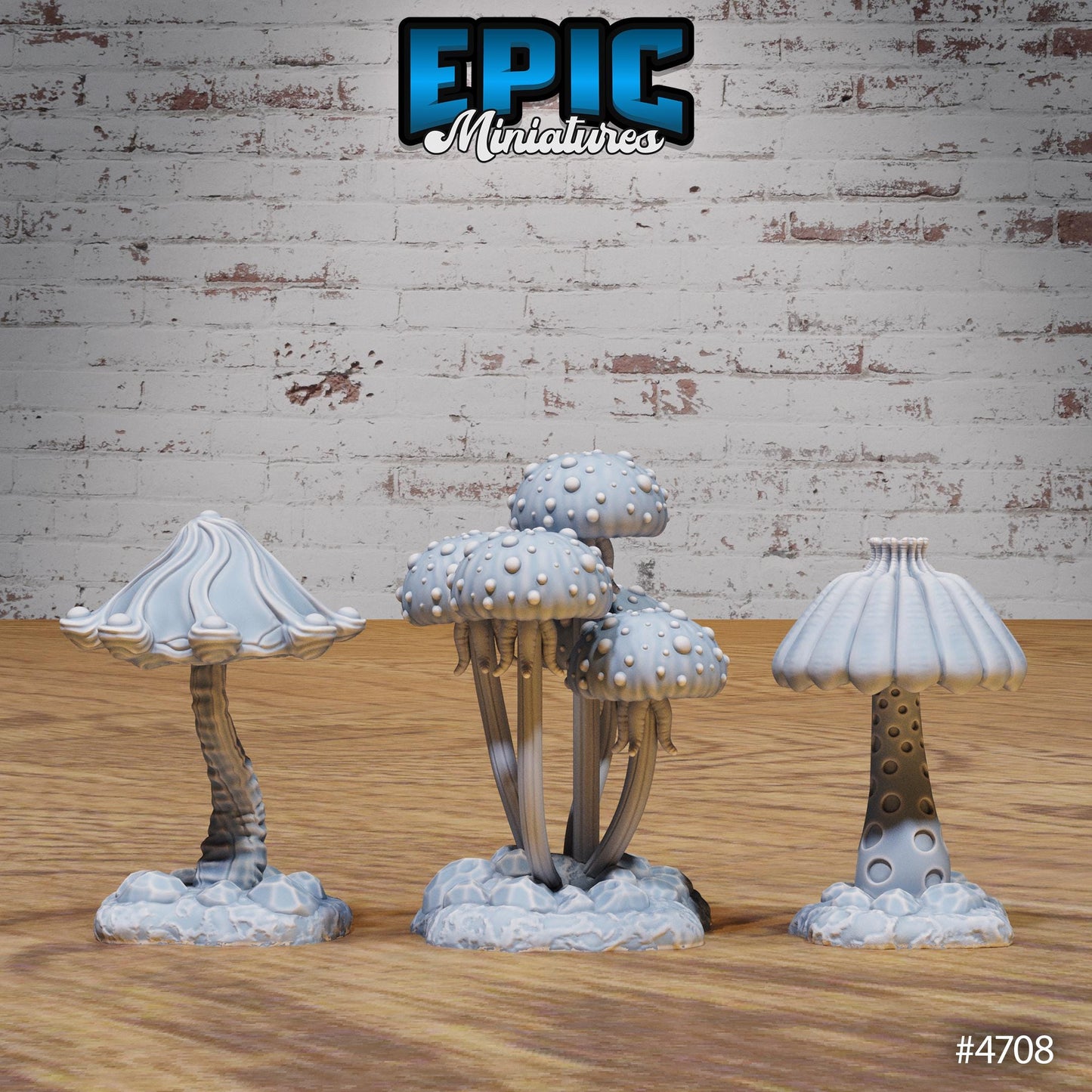 Magical Forest Scatter, Mushrooms (7 Variants Available) - Epic Miniatures