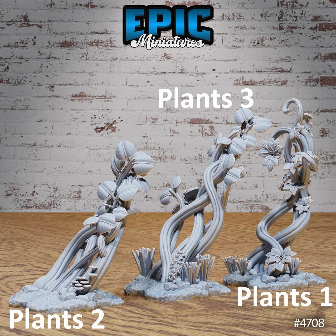 Magical Forest Scatter, Tree, Plants and Stumps (7 Variants Available) - Epic Miniatures