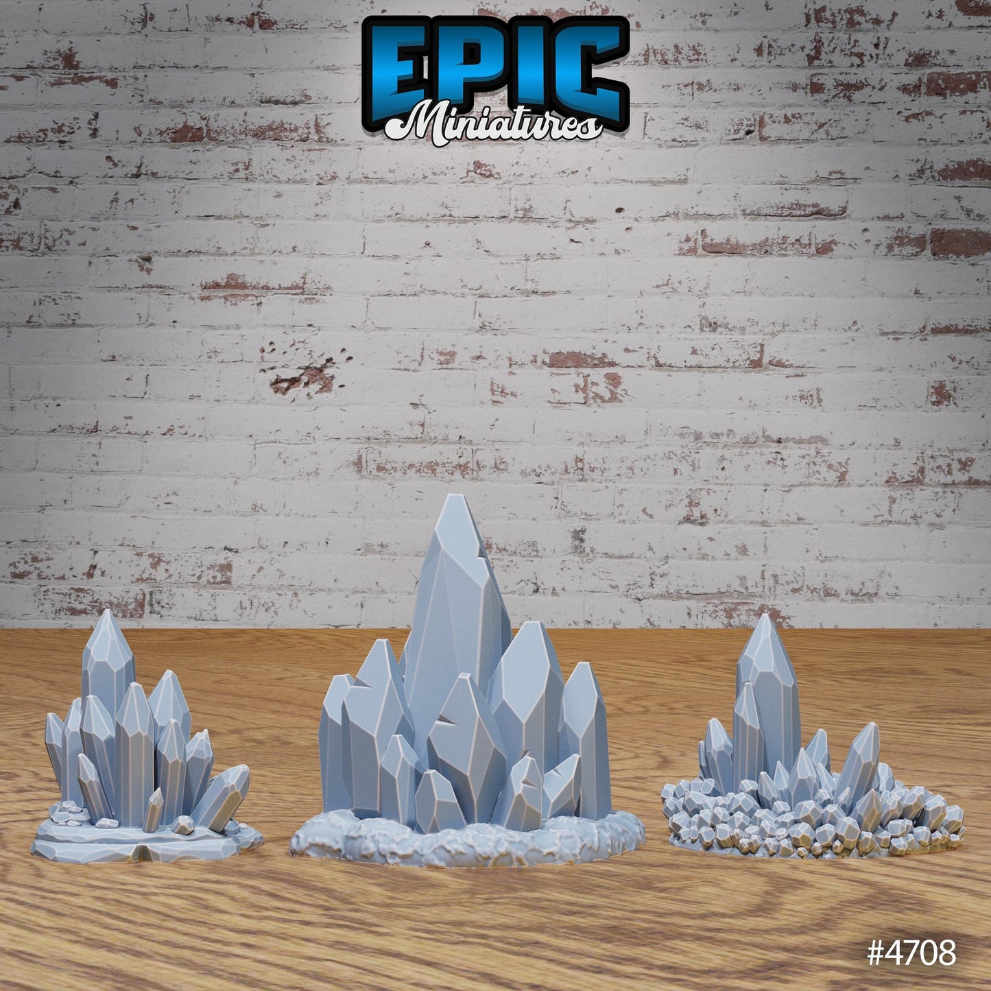 Magical Forest Scatter, Well and Crystals (4 Variants Available) - Epic Miniatures