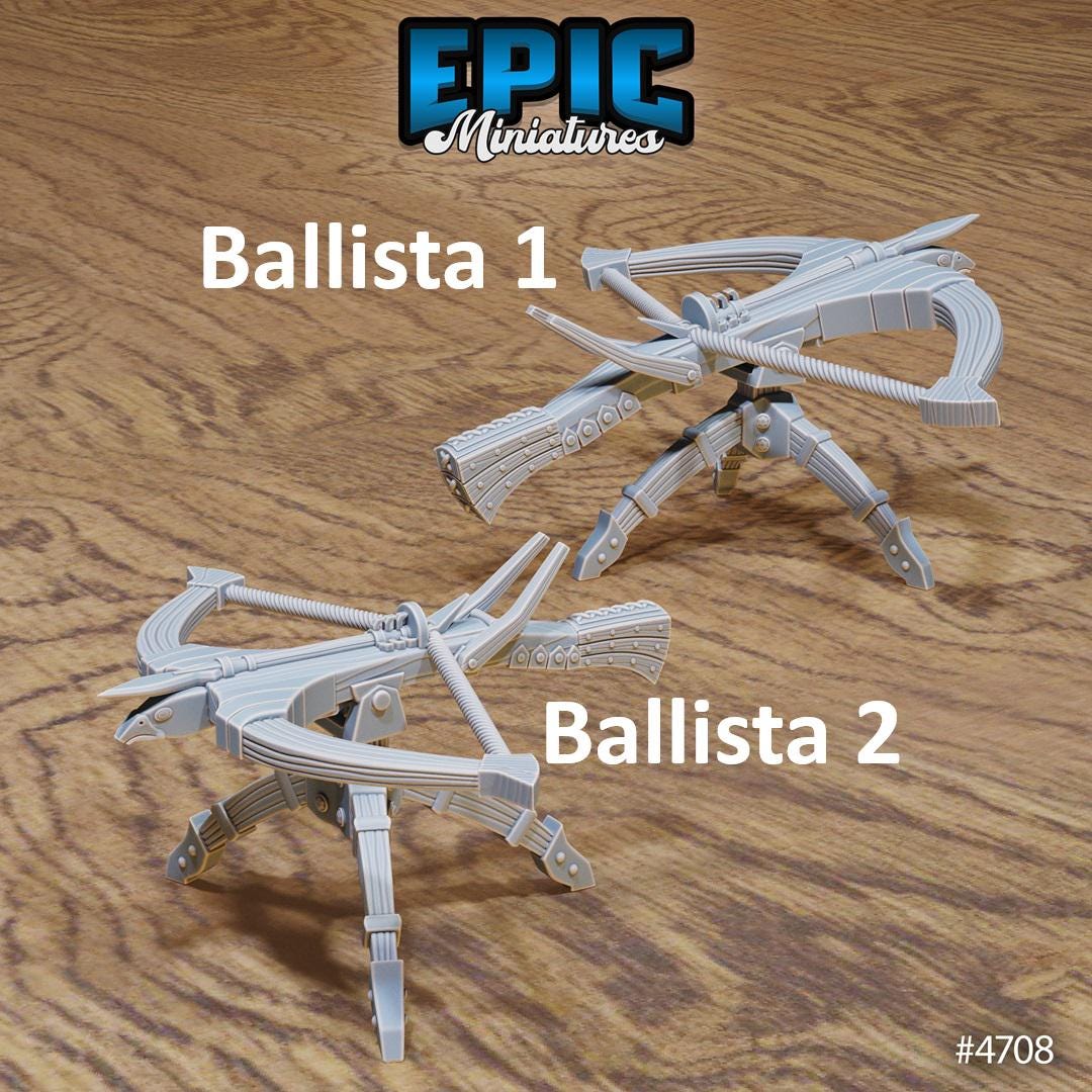 Magical Forest Scatter, Ballistas and Cage (4 Variants Available) - Epic Miniatures