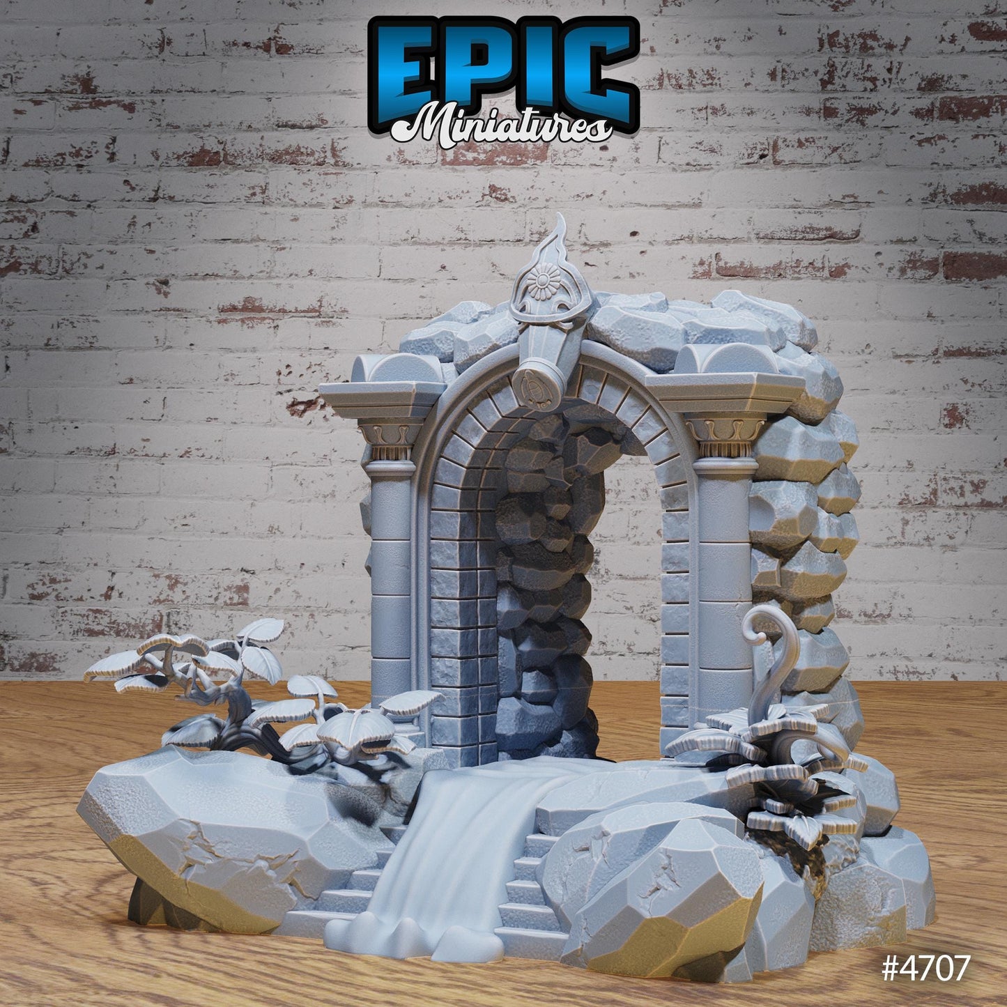 Magical Forest Buildings, Terrain Set - Epic Miniatures
