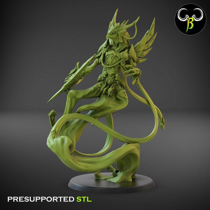 Wind'Jinn (2 Variants Available) - Clay Beast Creations