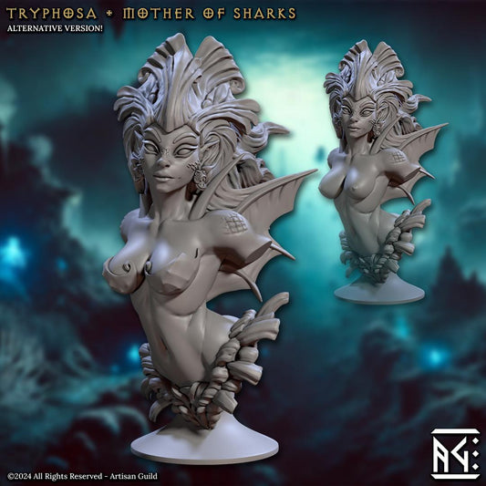 Tryphosa, Mother of the Sharks Bust - Artisan Guild