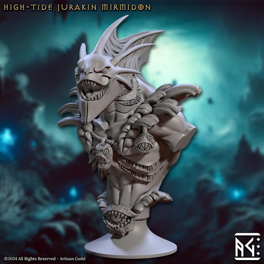 Jurakin Mirmidon Bust - Artisan Guild