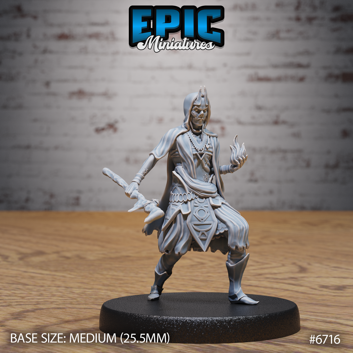 Novice Lich (3 Variants Available) - Epic Miniatures