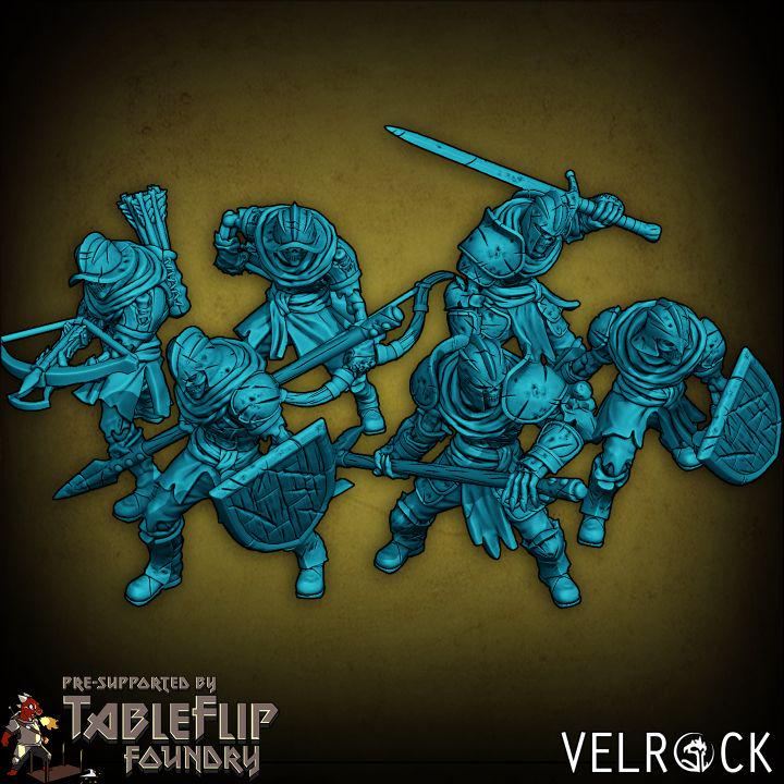 Undead Militia (6 Variants Available) - Velrock