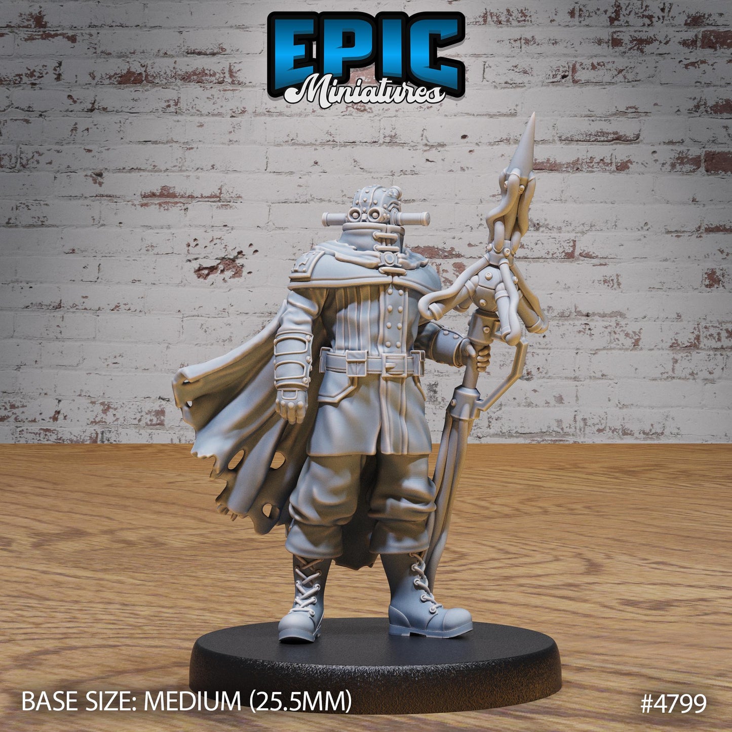 Iron Mind Warrior (3 Variants Available) - Epic Miniatures