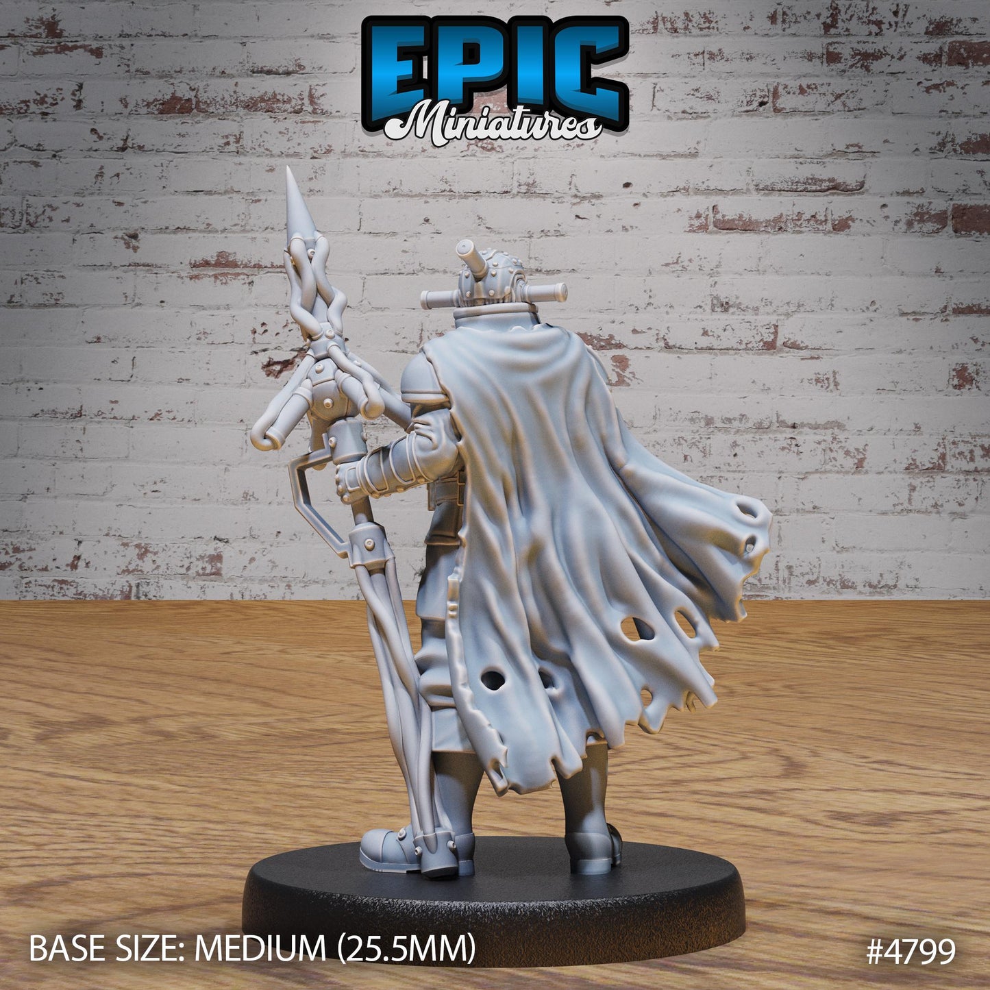 Iron Mind Warrior (3 Variants Available) - Epic Miniatures