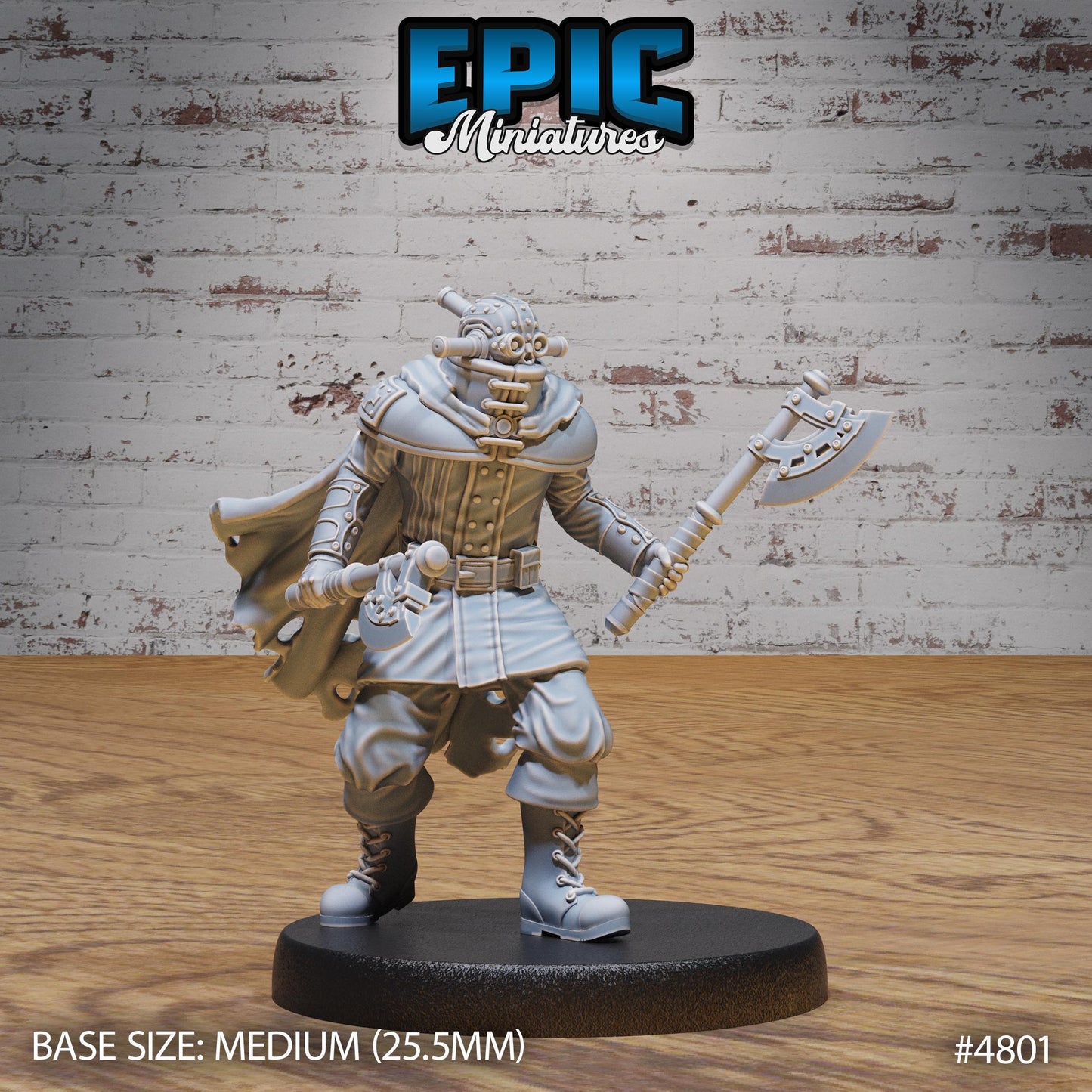 Iron Mind Warrior (3 Variants Available) - Epic Miniatures