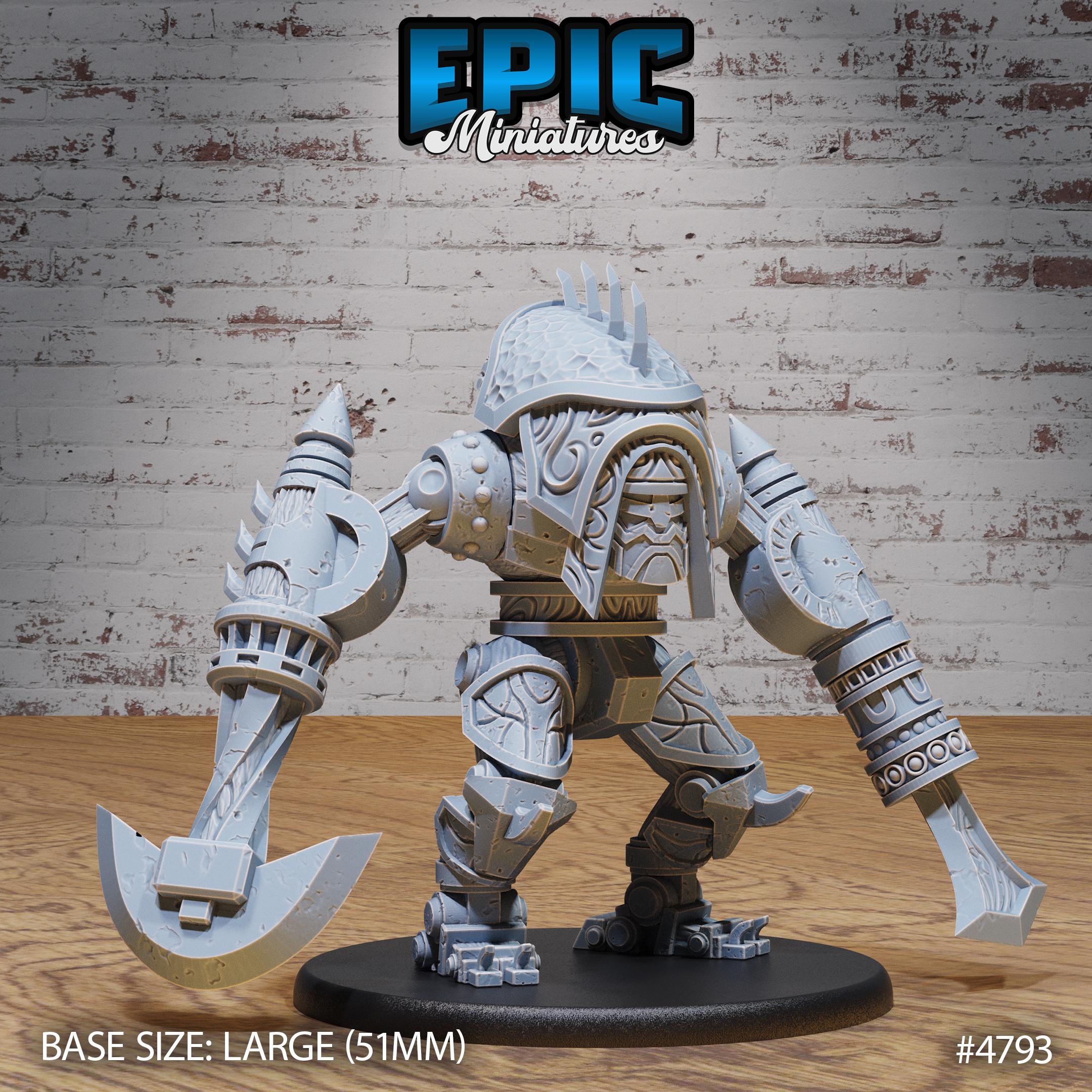 Destruction Automaton (3 Variants Available) - Epic Miniatures – Couatl ...
