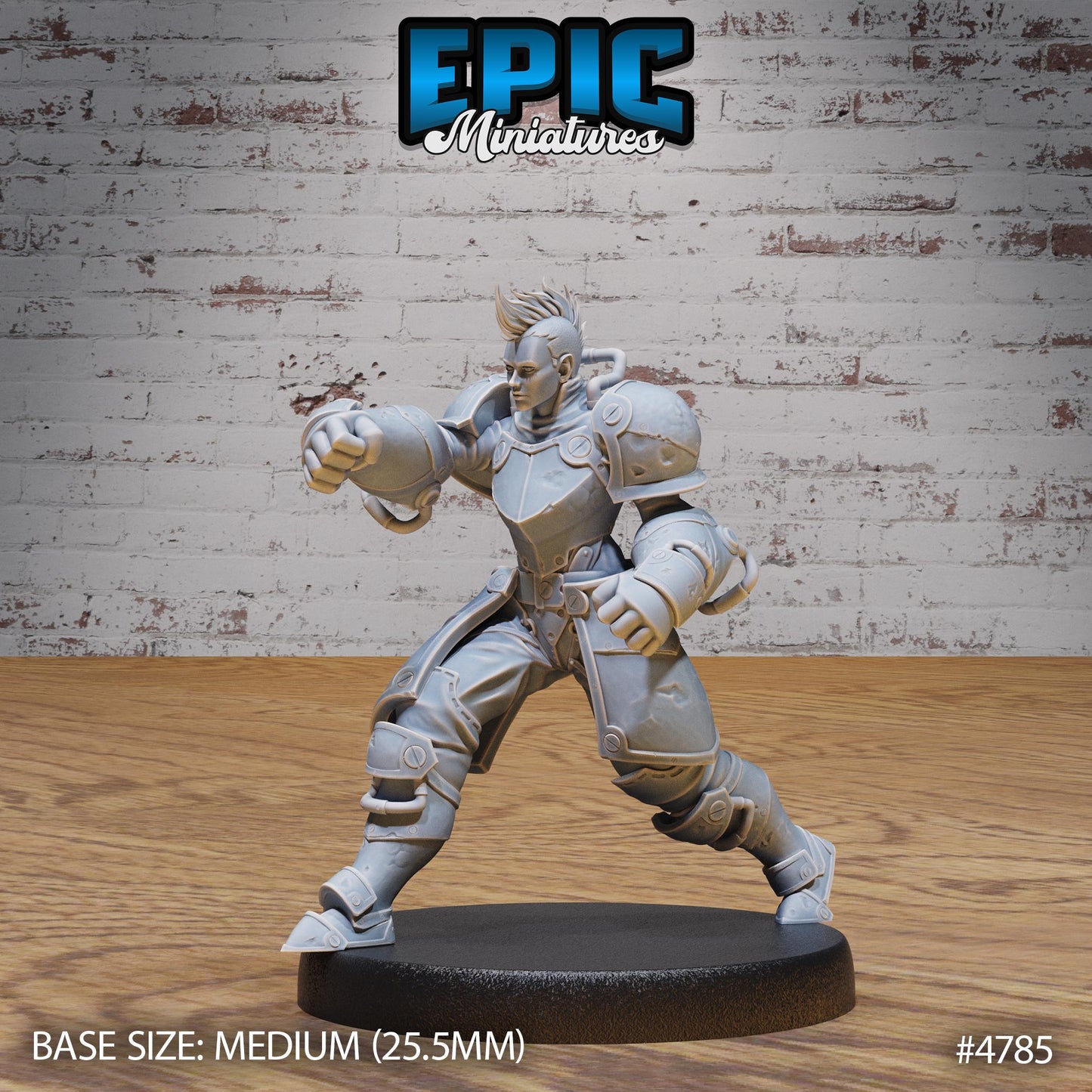 Exosuit Artificer Female (2 Variants Available) - Epic Miniatures