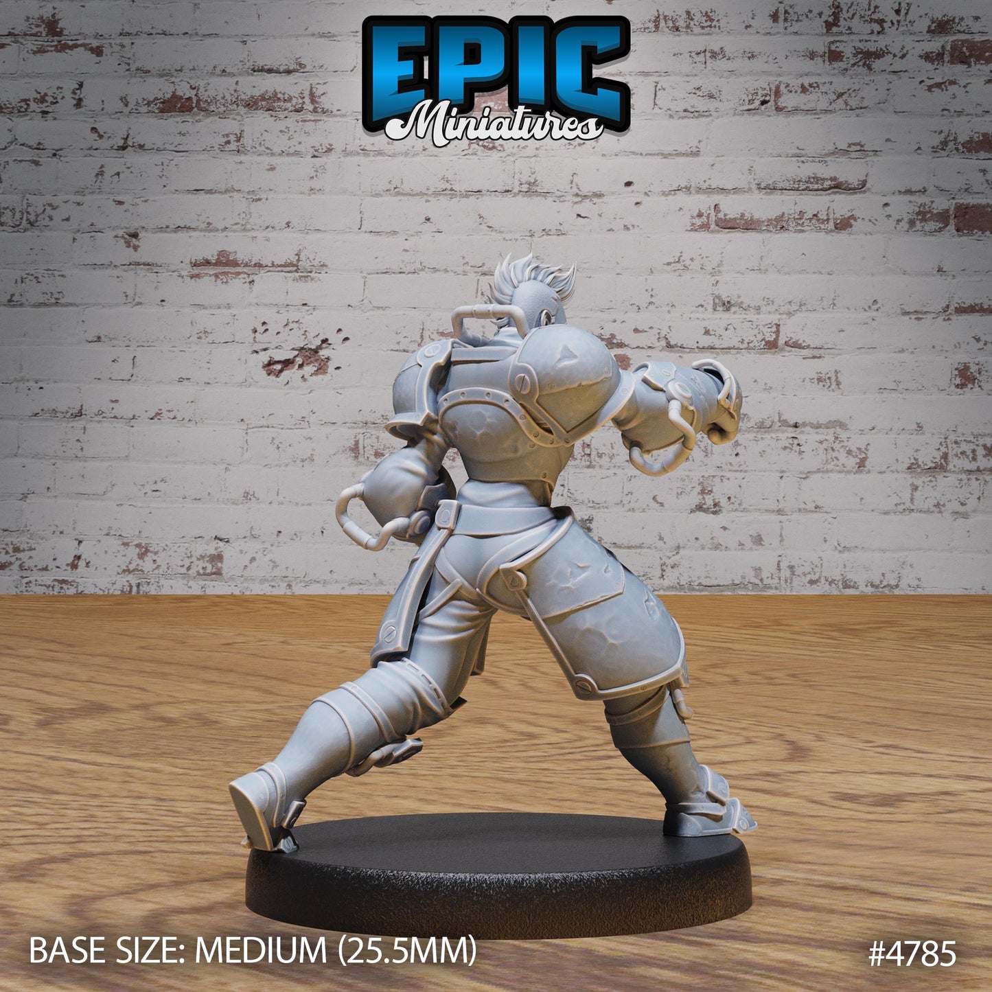 Exosuit Artificer Female (2 Variants Available) - Epic Miniatures
