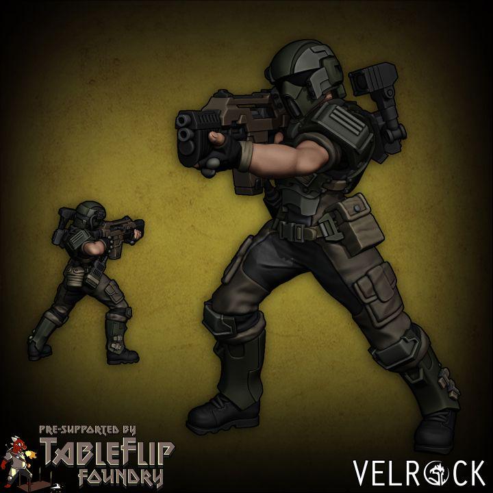 Colonial Marines, Set 3 (5 Variants Available) - Velrock