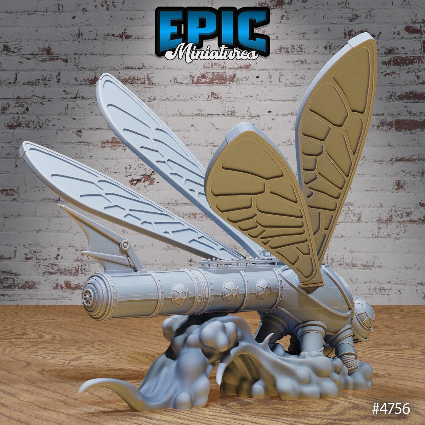 Dragonfly Spelljammer Airship, Playable Terrain Piece (2 Variants Available) - Epic Miniatures