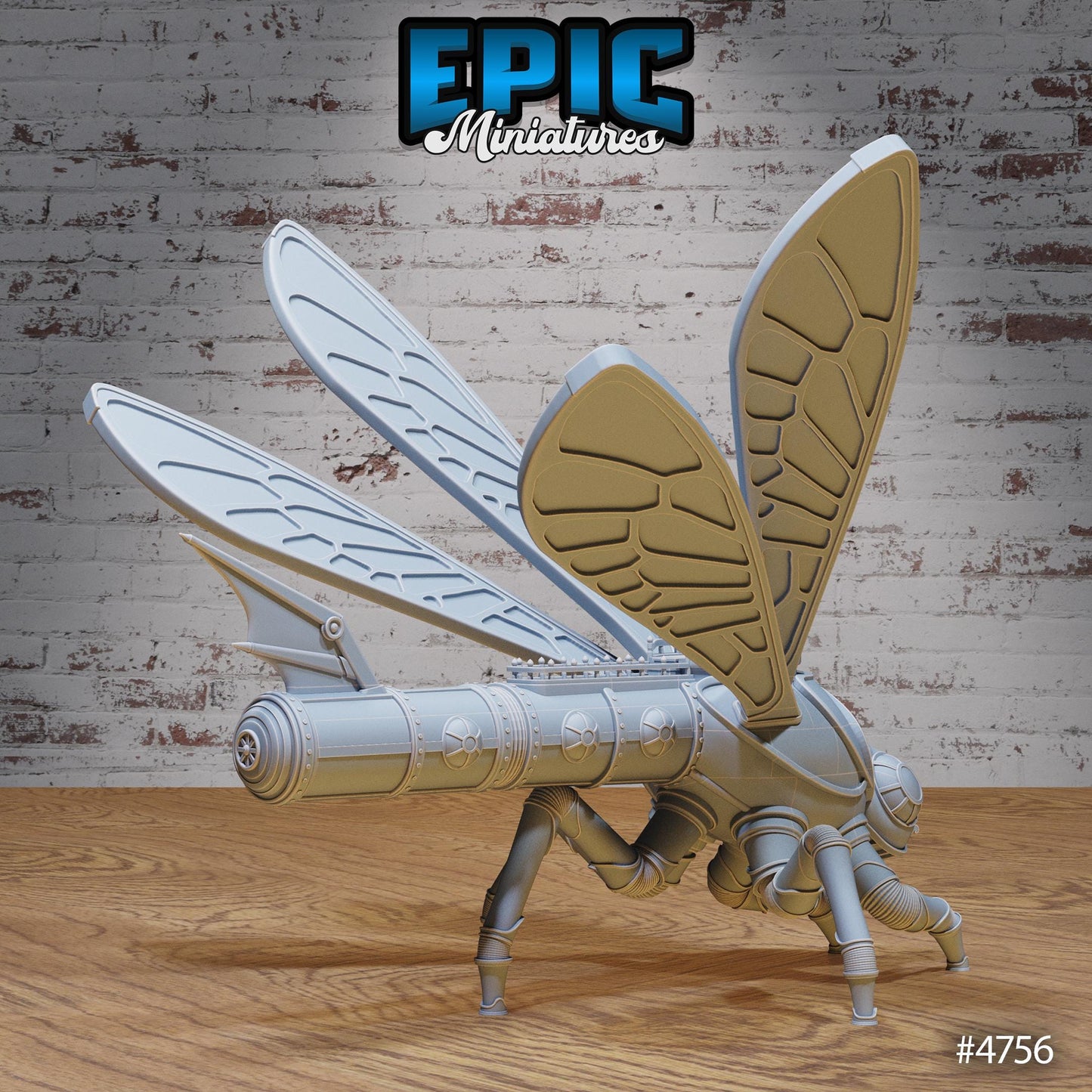 Dragonfly Spelljammer Airship, Playable Terrain Piece (2 Variants Available) - Epic Miniatures