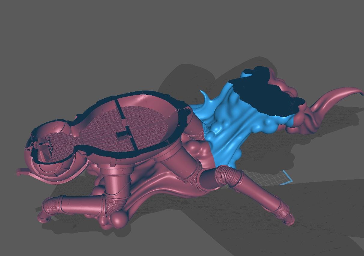 Dragonfly Spelljammer Airship, Playable Terrain Piece (2 Variants Available) - Epic Miniatures