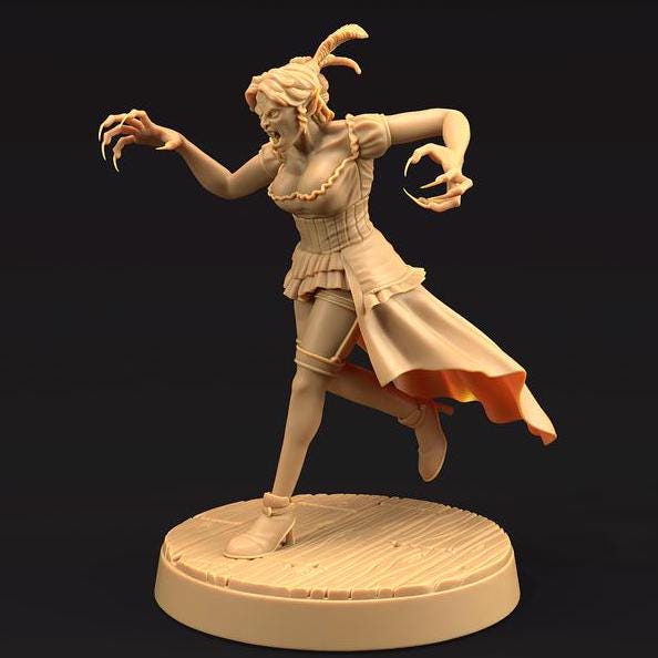 Vampire Saloon Girls (3 Variants Available) - Dragon Trapper's Lodge