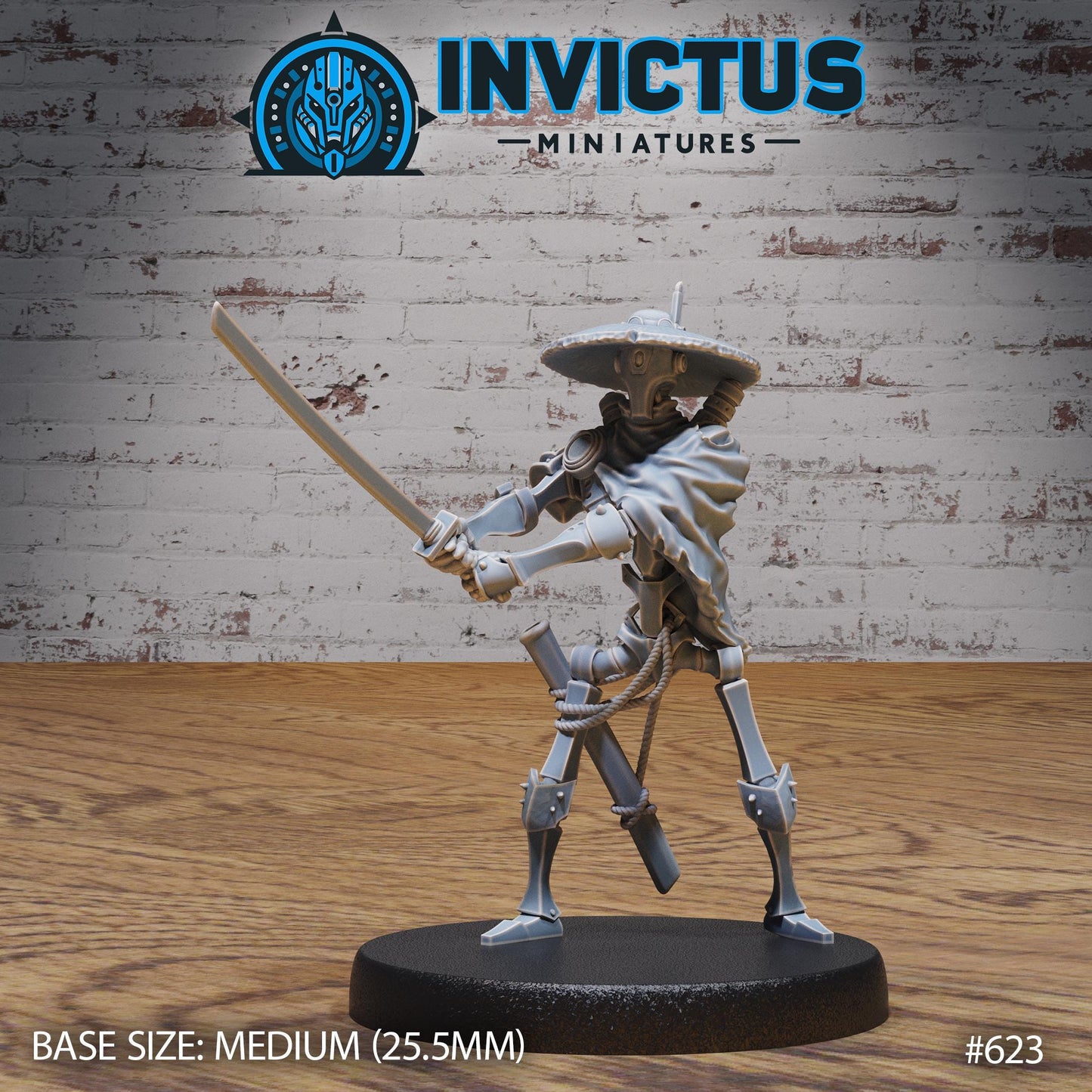 Robot Poacher (3 Variants Available) - Invictus Miniatures