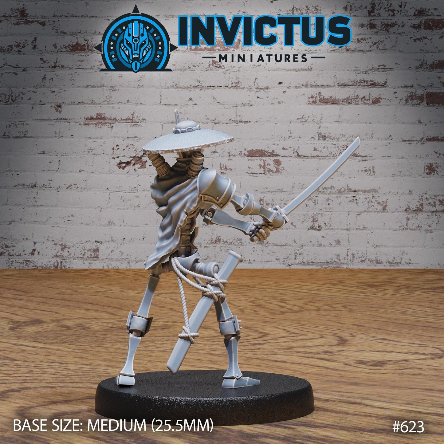 Robot Poacher (3 Variants Available) - Invictus Miniatures