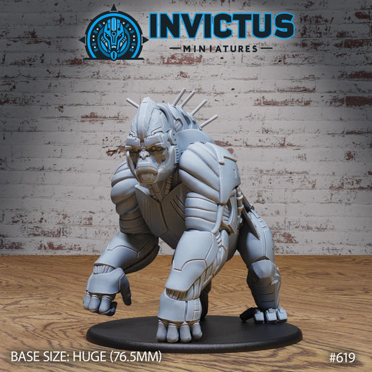 Gorilla Mech (3 Variants Available) - Invictus Miniatures