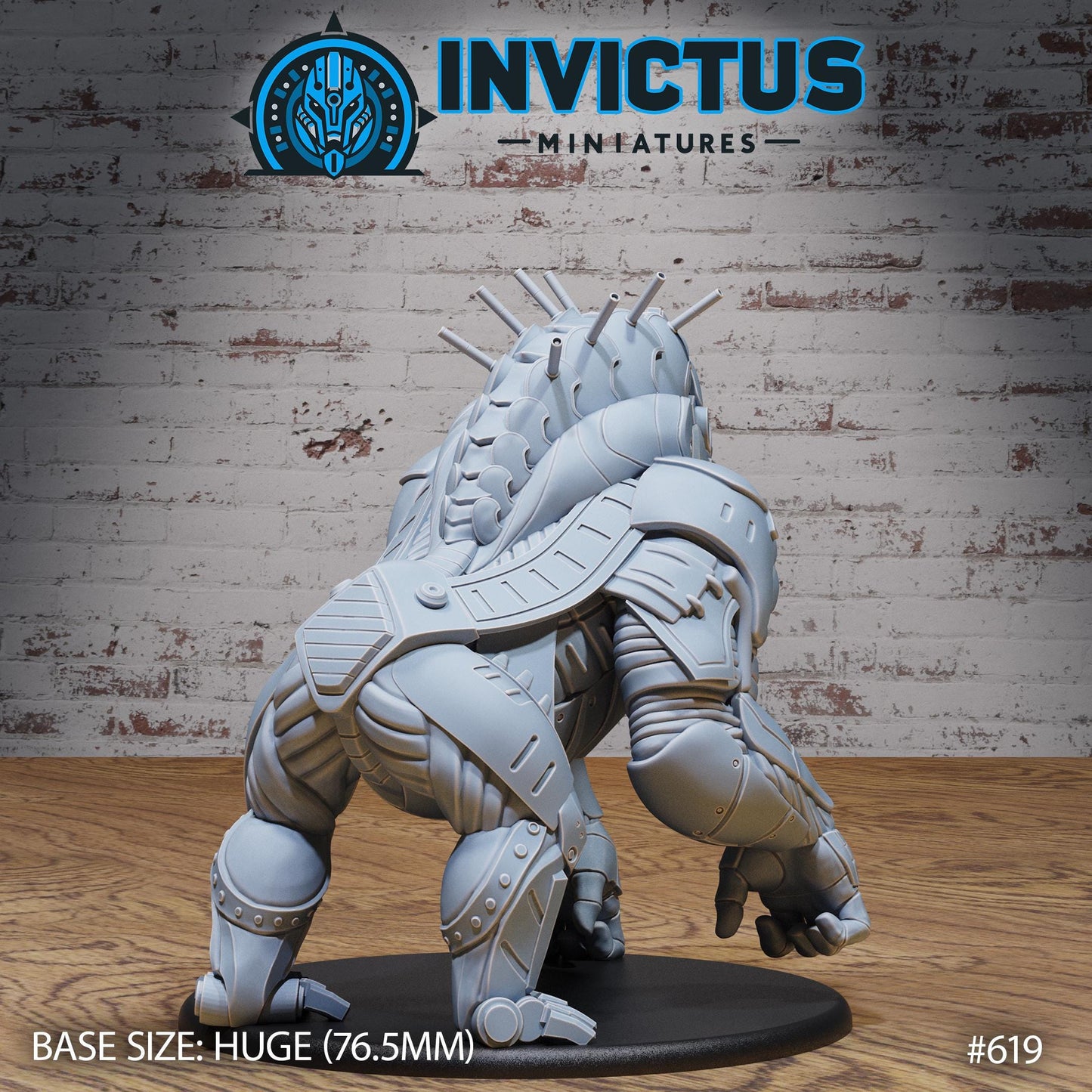 Gorilla Mech (3 Variants Available) - Invictus Miniatures