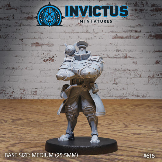 Foreign Robot Hunter (3 Variants Available) - Invictus Miniatures