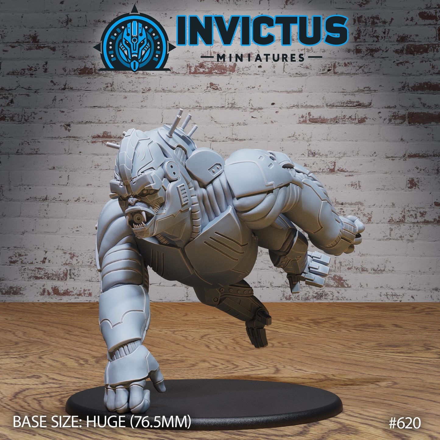 Gorilla Mech (3 Variants Available) - Invictus Miniatures