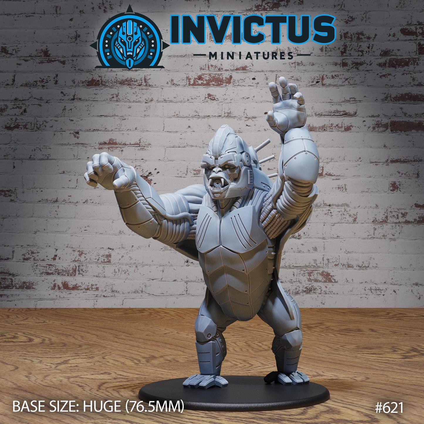 Gorilla Mech (3 Variants Available) - Invictus Miniatures