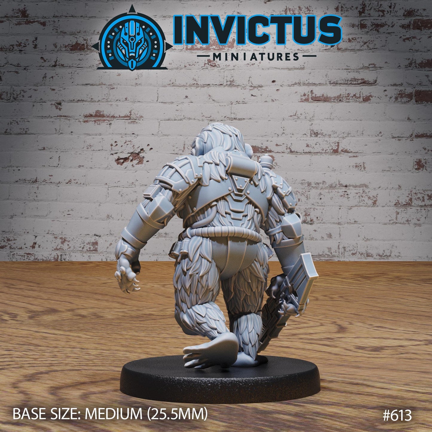 Chimp Rebel (3 Variants Available) - Invictus Miniatures