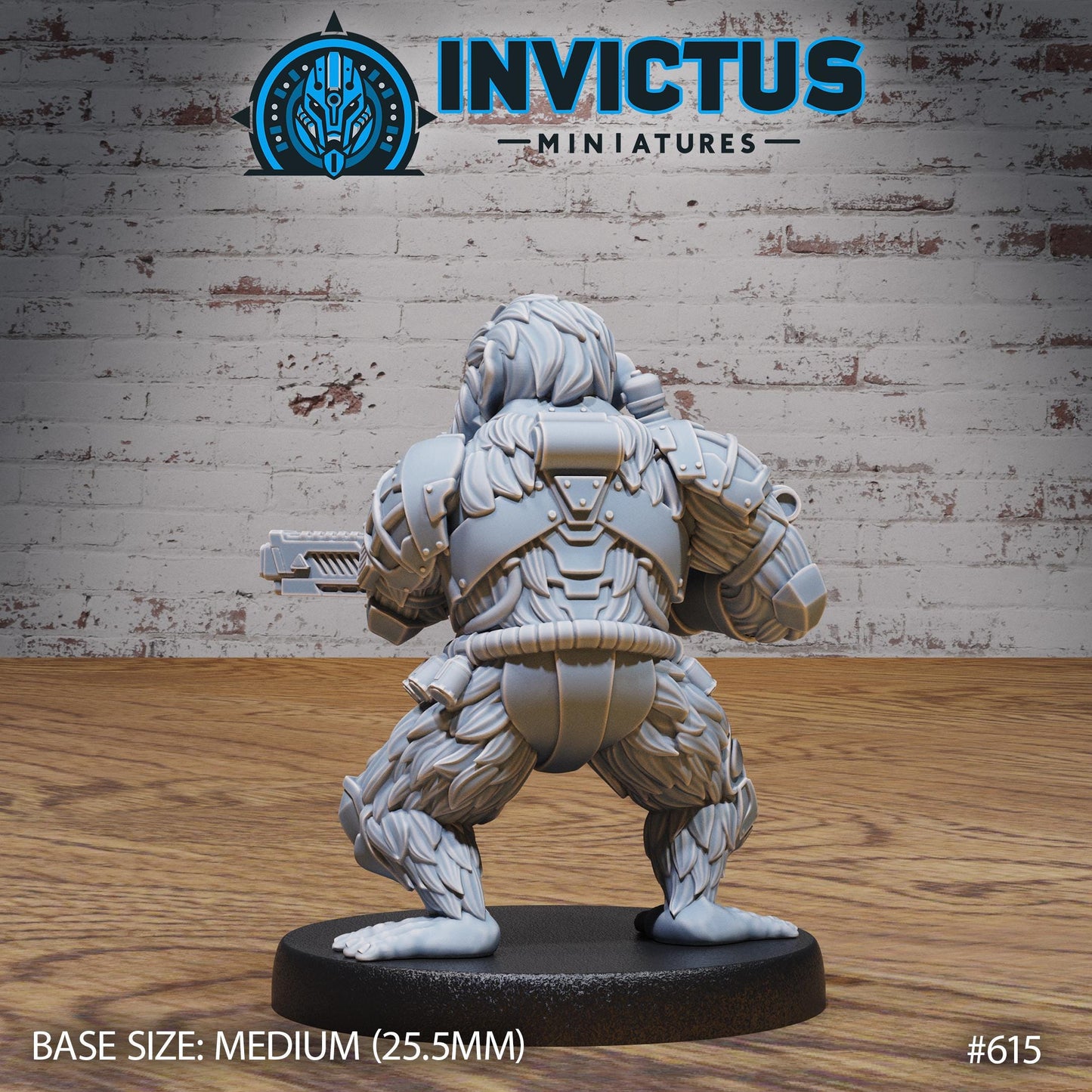 Chimp Rebel (3 Variants Available) - Invictus Miniatures