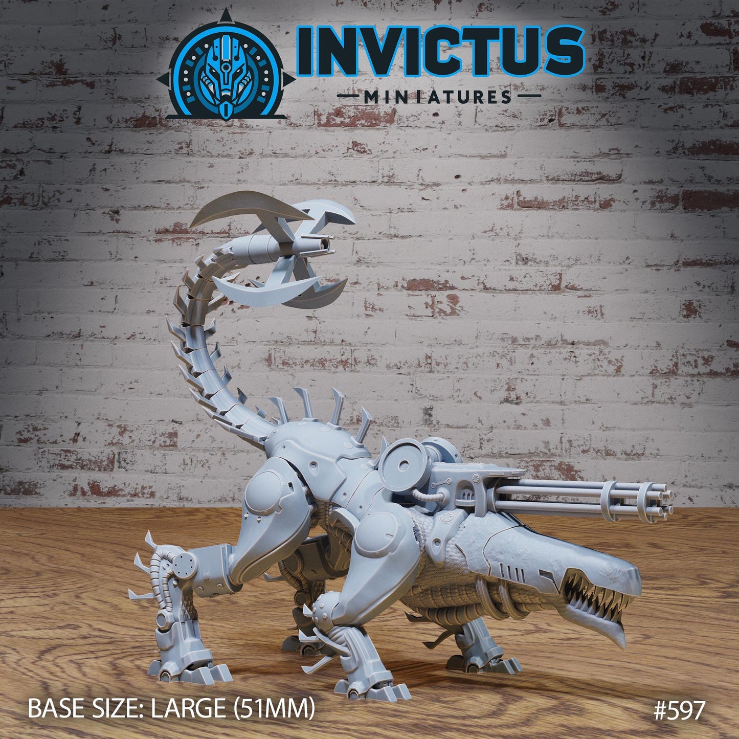 Mechanical Panther (4 Variants Available) - Invictus Miniatures