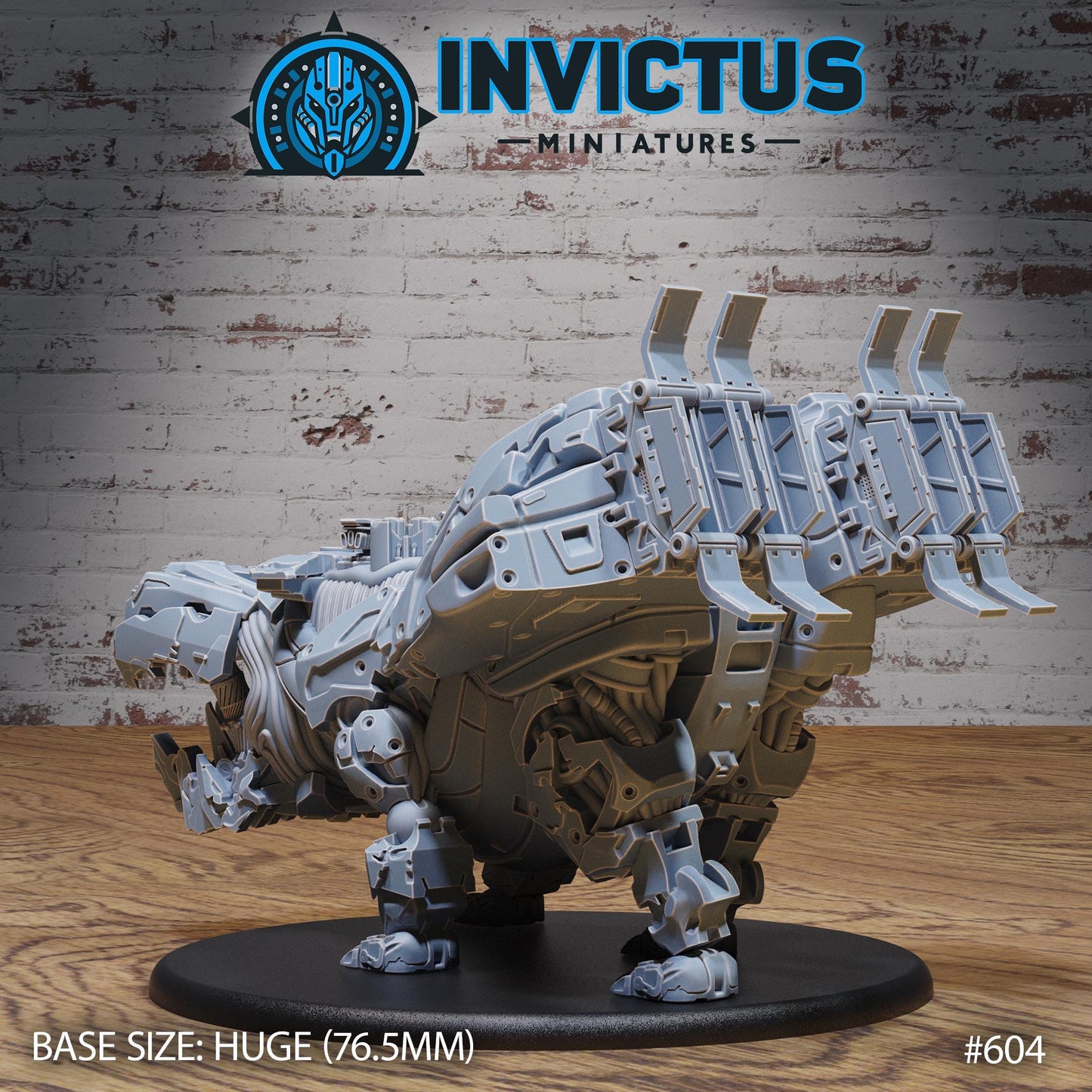 Robo Hippo (5 Variants Available) - Invictus Miniatures