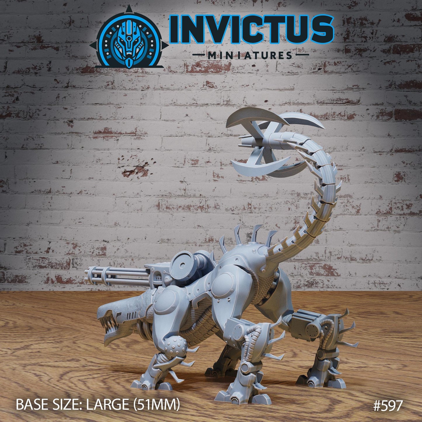 Mechanical Panther (4 Variants Available) - Invictus Miniatures