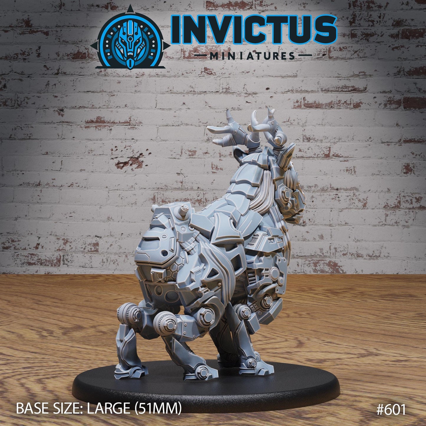 Cyber Deer (3 Variants Available) - Invictus Miniatures