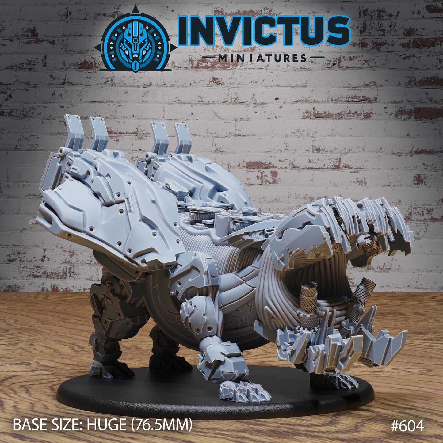 Robo Hippo (5 Variants Available) - Invictus Miniatures