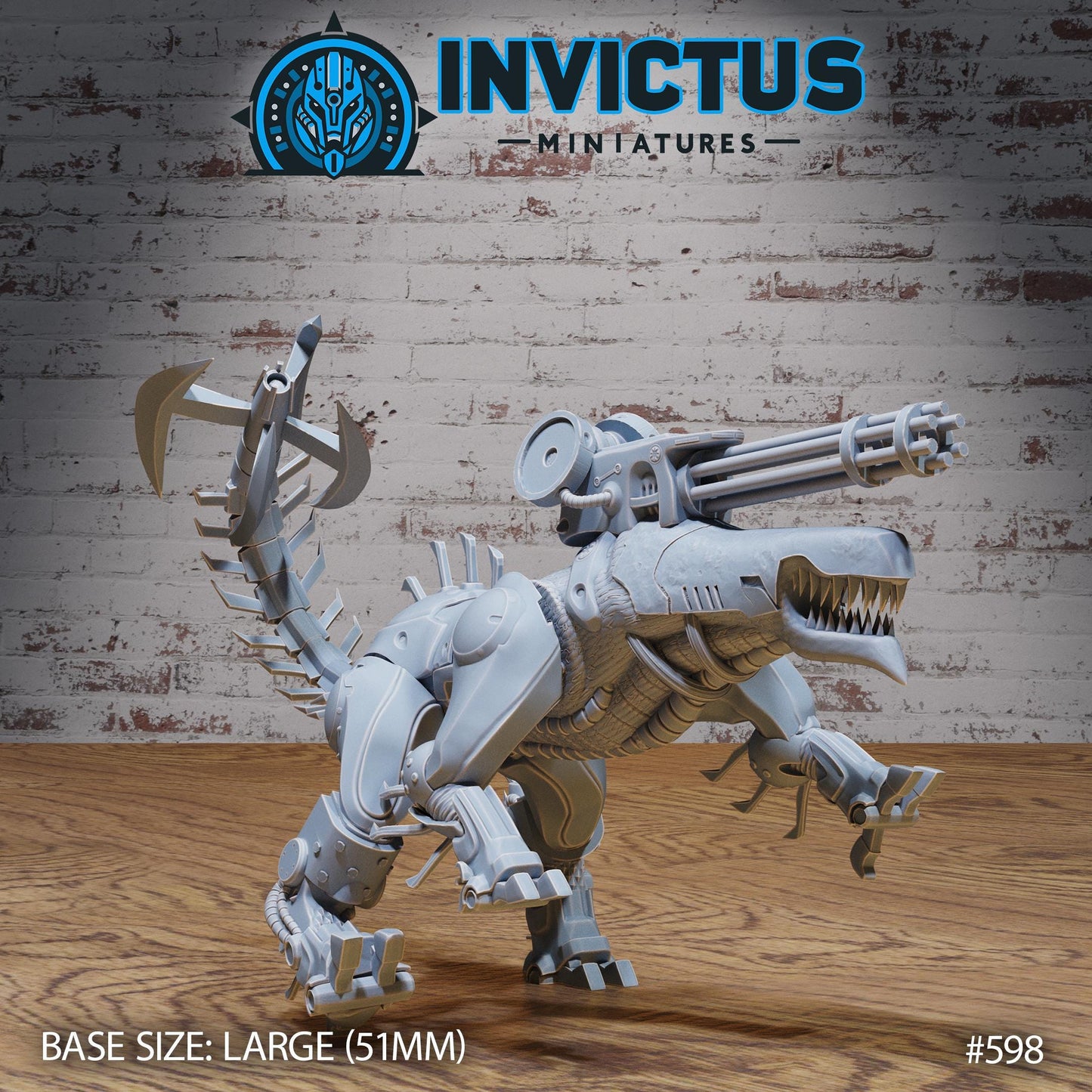 Mechanical Panther (4 Variants Available) - Invictus Miniatures