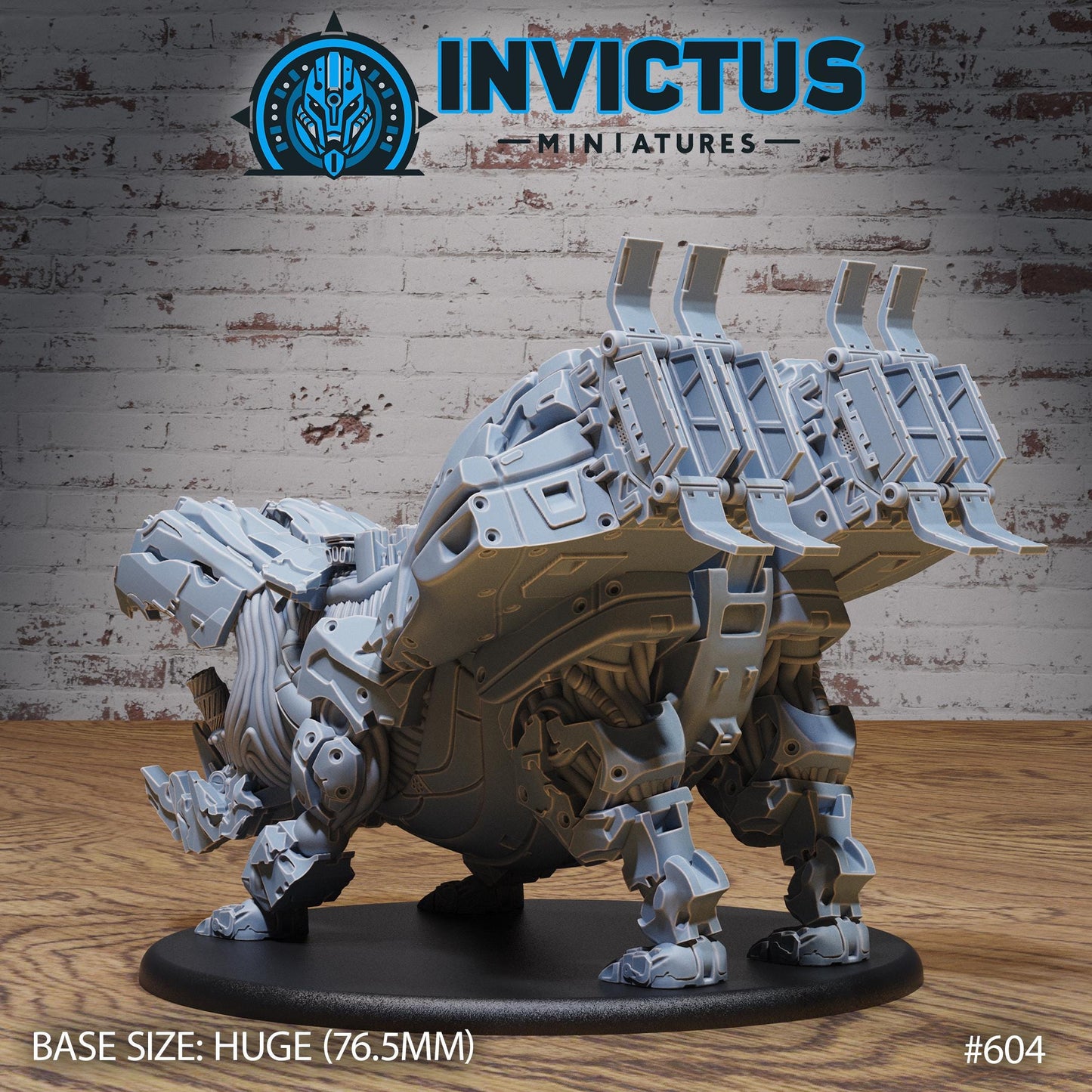 Robo Hippo (5 Variants Available) - Invictus Miniatures