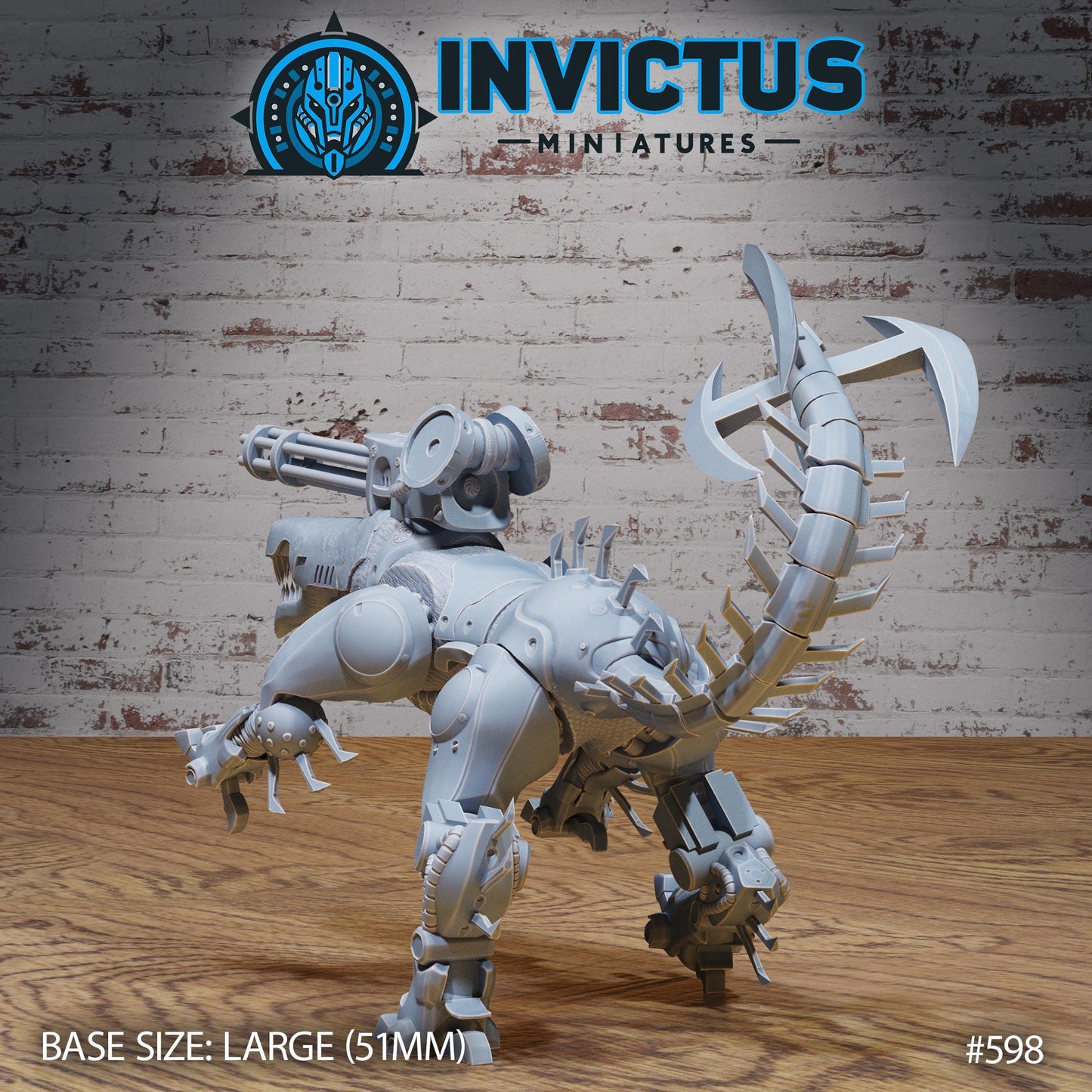 Mechanical Panther (4 Variants Available) - Invictus Miniatures