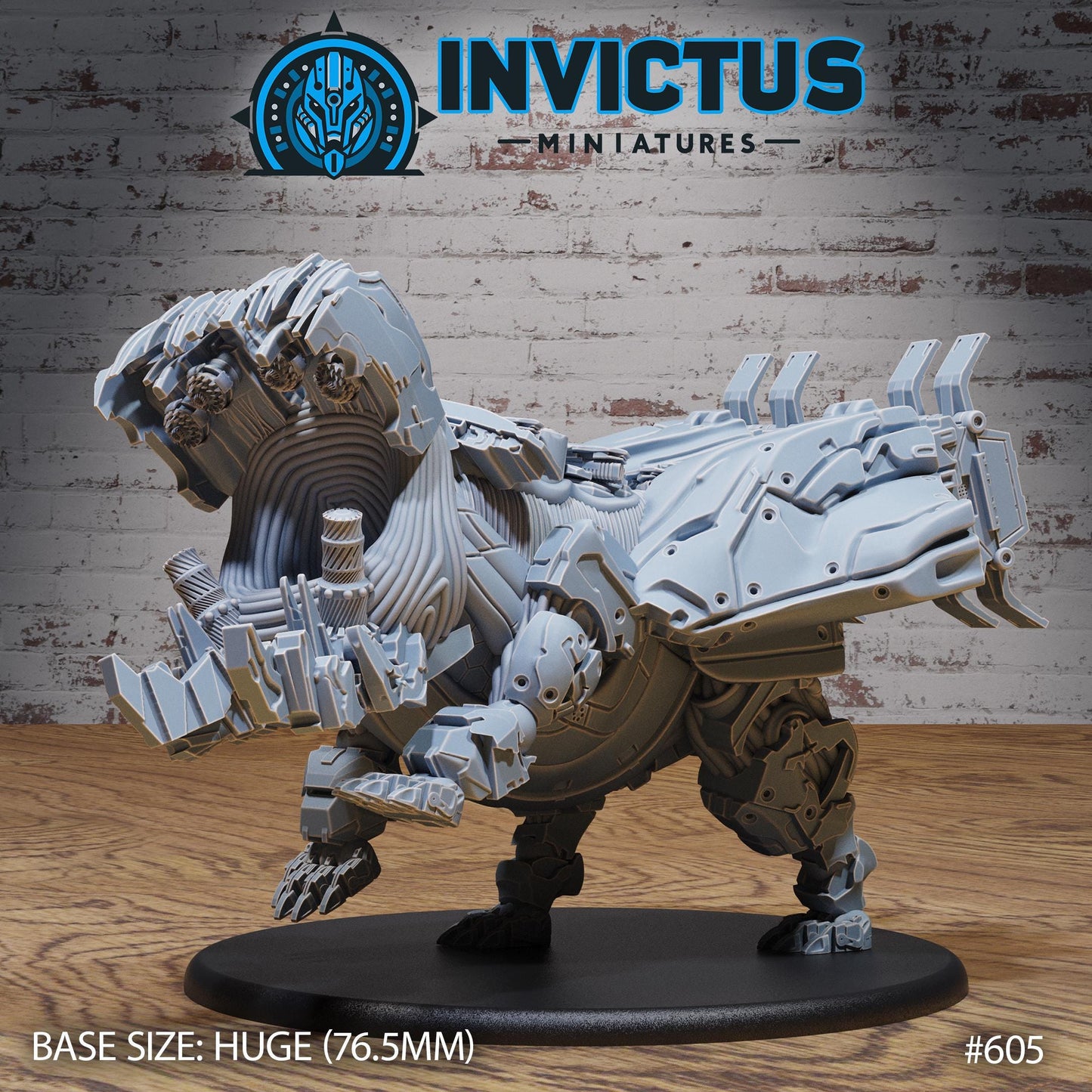 Robo Hippo (5 Variants Available) - Invictus Miniatures