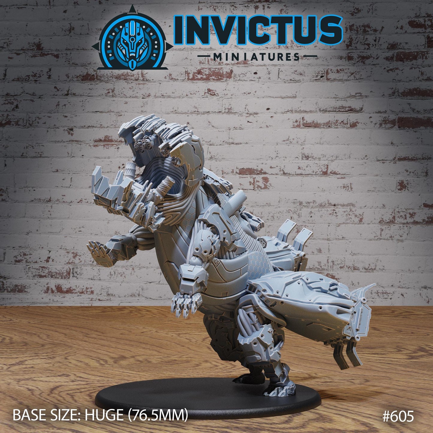 Robo Hippo (5 Variants Available) - Invictus Miniatures