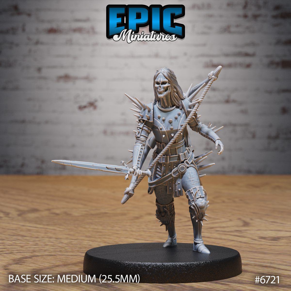 Wight Warrior (3 Variants Available) - Epic Miniatures