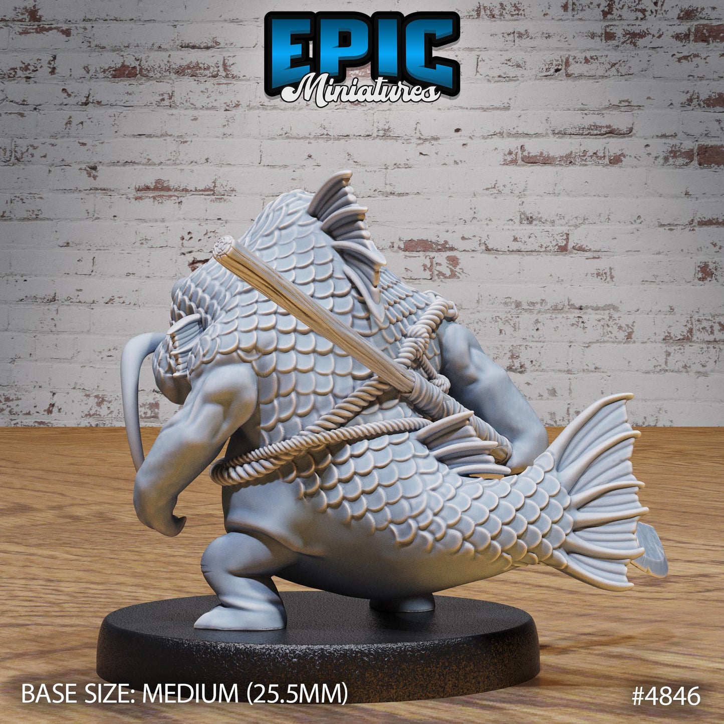 Catfish Folk (3 Variants Available) - Epic Miniatures
