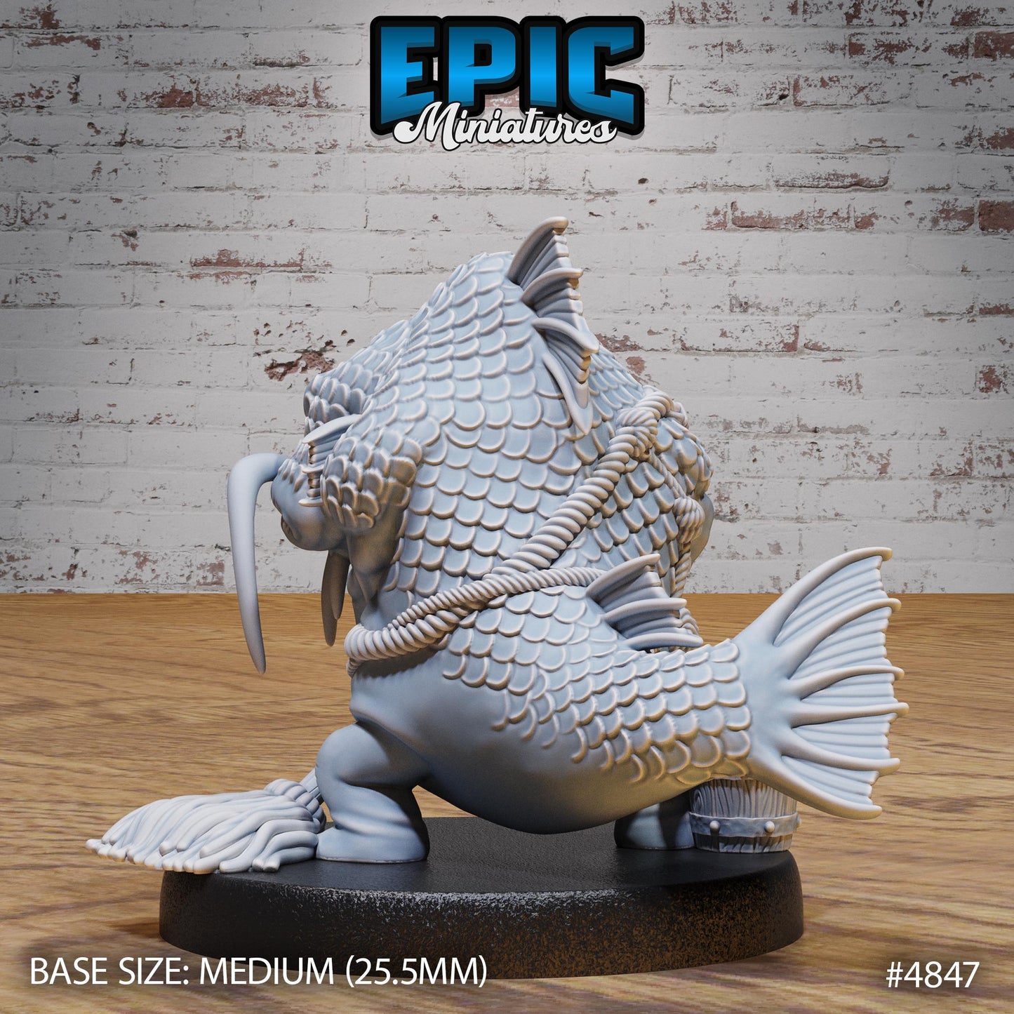 Catfish Folk (3 Variants Available) - Epic Miniatures