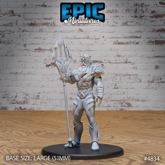 God Triton Avatar (2 Variants Available) - Epic Miniatures