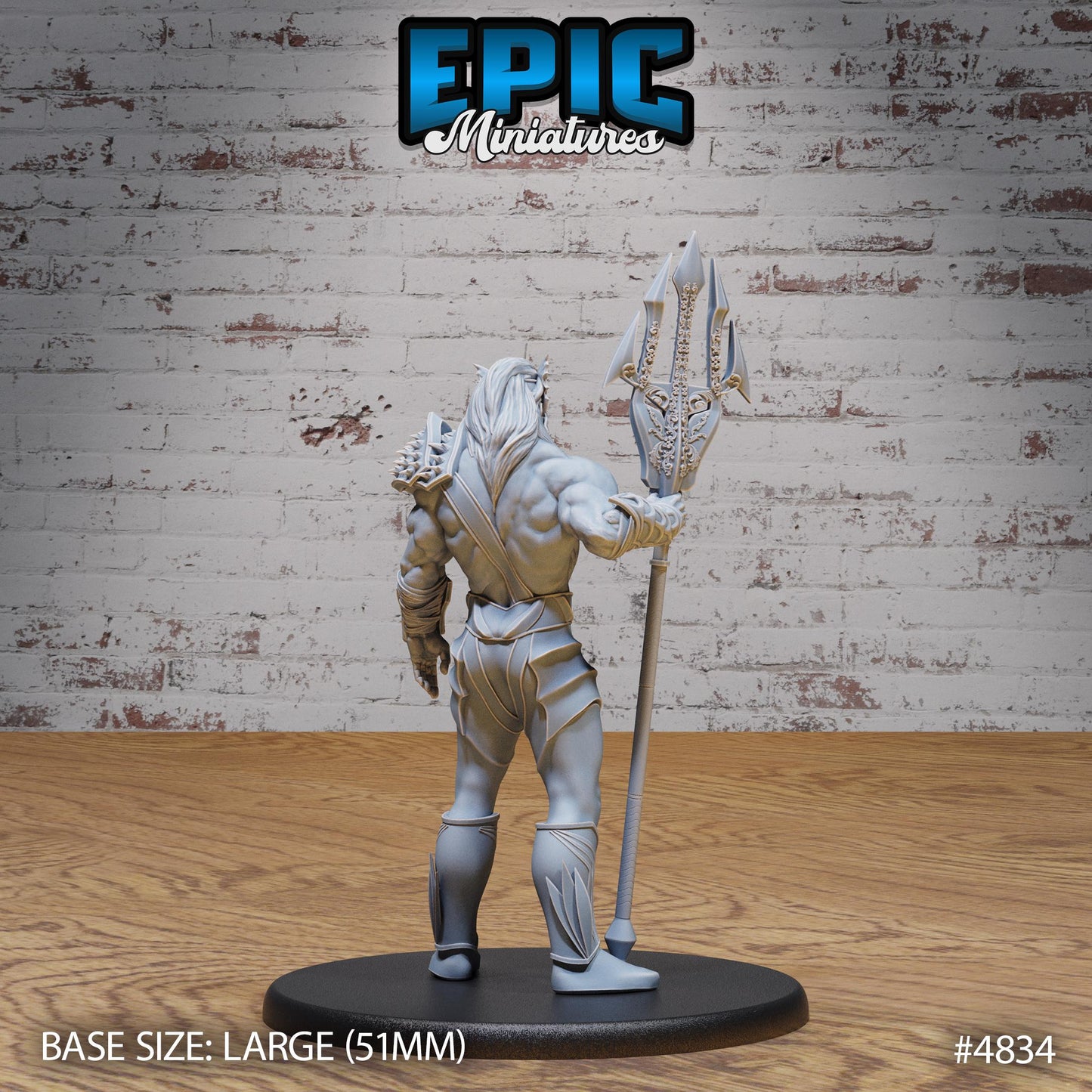 God Triton Avatar (2 Variants Available) - Epic Miniatures